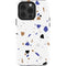 White Terrazzo iPhone 15 Pro Impact Case